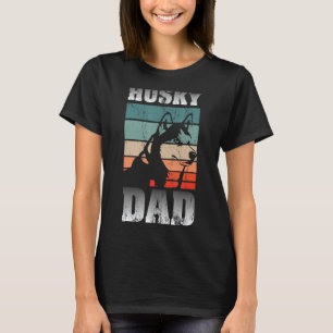 Camiseta Propietario mascota Hombres Husky Dad Día del Perr