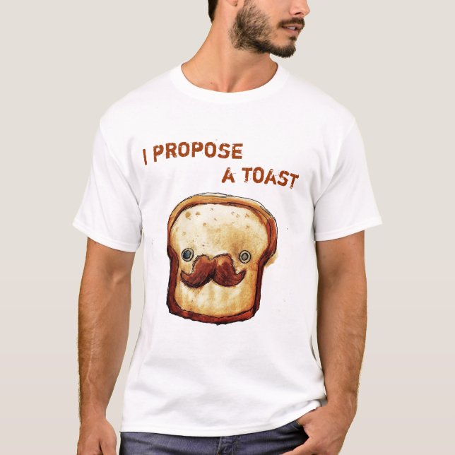 Camiseta Propongo una tostada (Anverso)