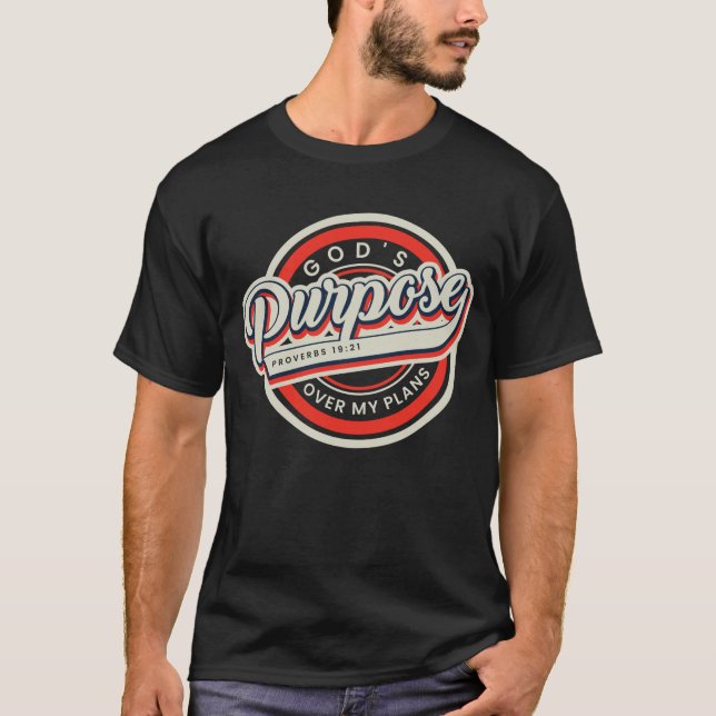 Camiseta Propósito de Dios (Anverso)