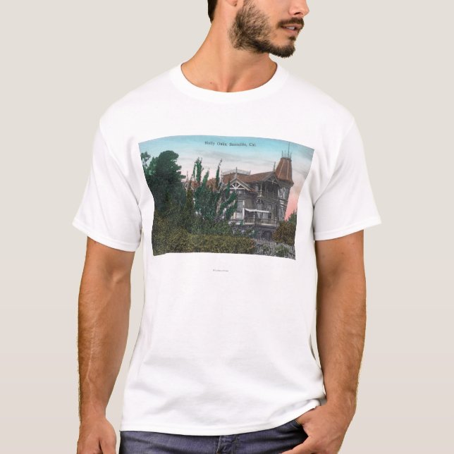 Camiseta Propósito exterior de la construcción de los (Anverso)