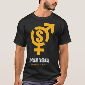 Camiseta Propuesta indecente - Poster de cine alternativo