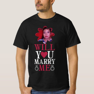 Camiseta Propuesta - ¿Se Casará Con El Personalizado De Mi