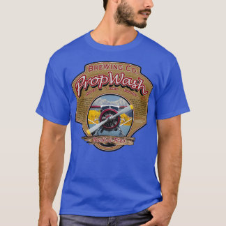 Camiseta PropWash Brewing Co Hydravion Radial Red DHC2 Beav