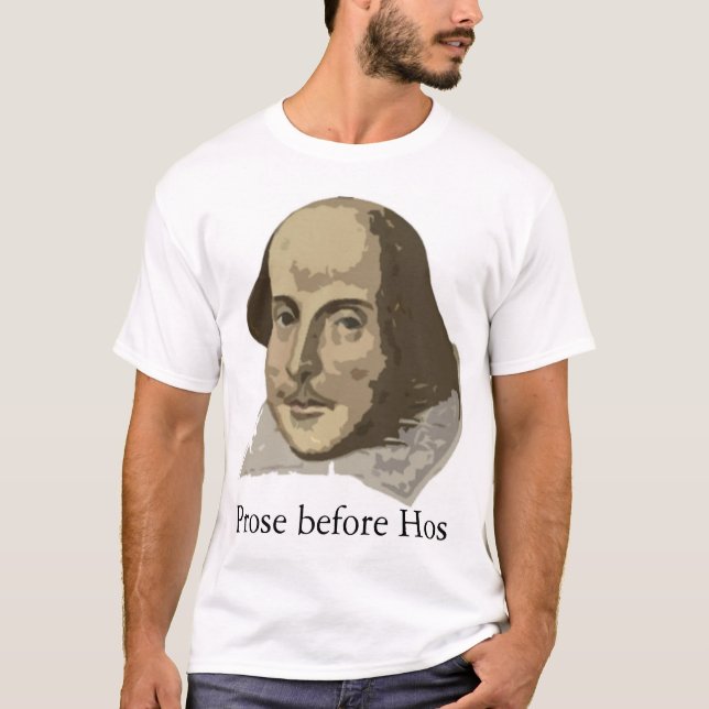 Camiseta prosa antes de hos (Anverso)