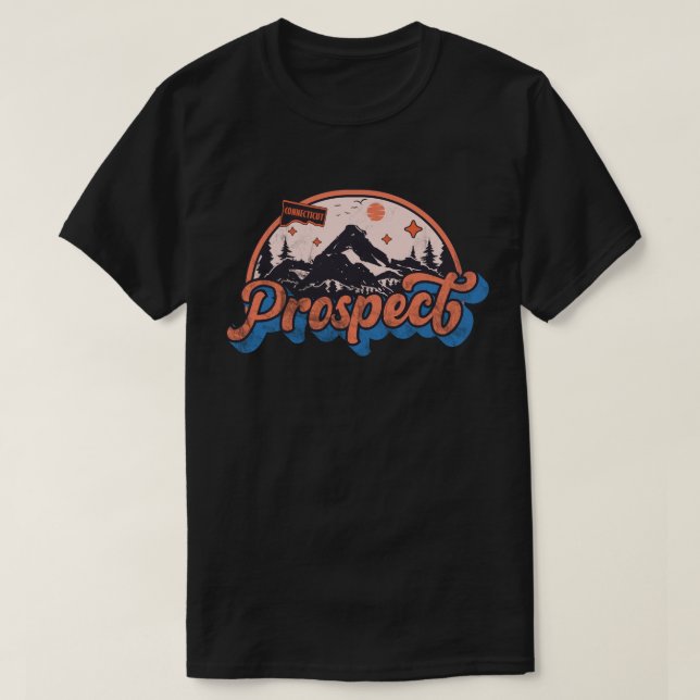 Camiseta Prospect, Connecticut (Diseño del anverso)
