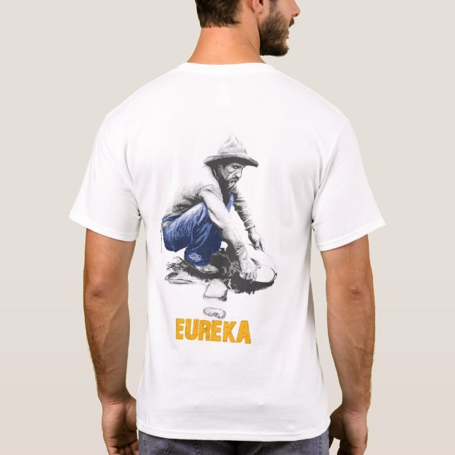 Camiseta Prospector del oro (Reverso)