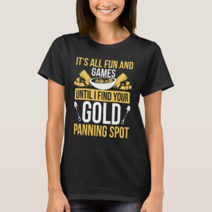 Camiseta Prospector Minero Degger Gold Nugg