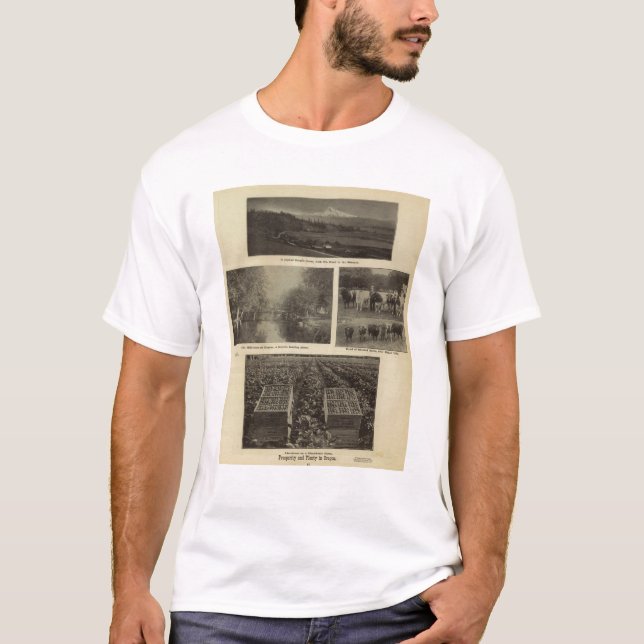 Camiseta Prosperidad, abundancia en Oregon (Anverso)
