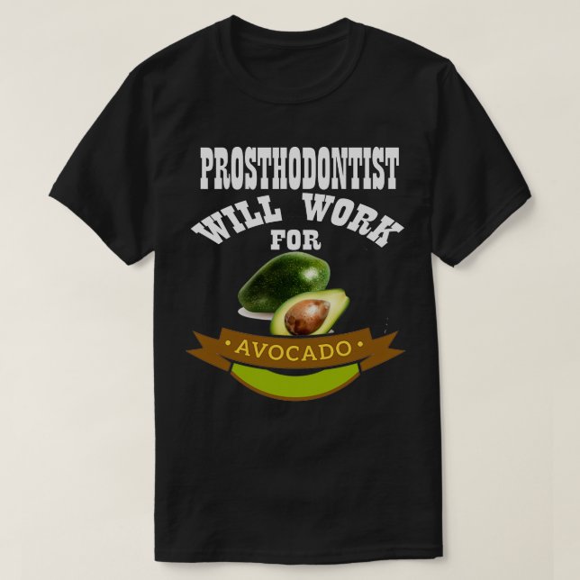 Camiseta Próspero trabajando para aguacate 2 (Diseño del anverso)