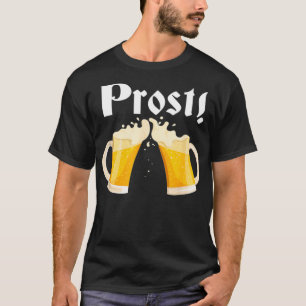 Camiseta Prost Beer Bandera Americana Alemana Funny Oktober