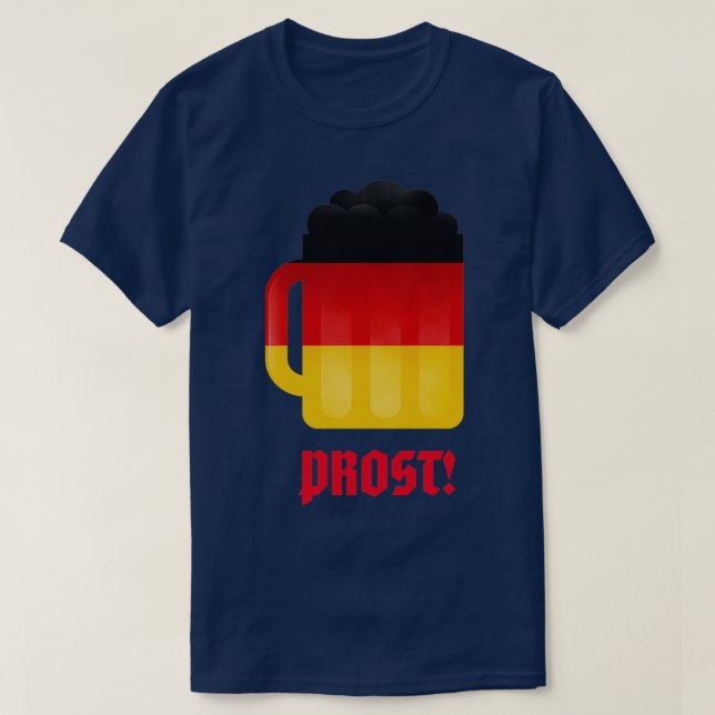 Camiseta Prost German Beer Mug T (Diseño del anverso)