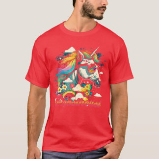 Camiseta Prostético de Rainbow Unicorn