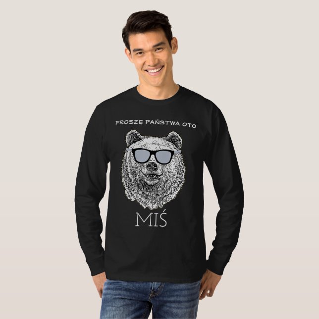 Camiseta PROSZĘ PAŃSTWA OTO MIY Polonia Funny Long Sleeve (Anverso completo)
