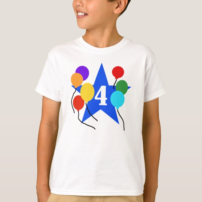 Camiseta Protagonice el 4to cumpleaños (Anverso)