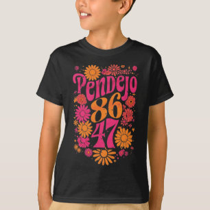 Camiseta Prote sutil Groovy Pendejo Floral antitromp 8647