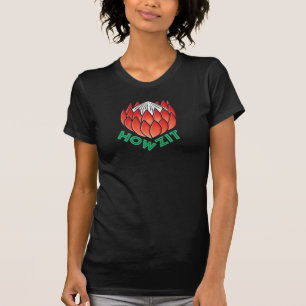 Camiseta Protea Flor Sudáfrica   Howzit Hello