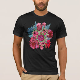 Camiseta Protea y florecimiento de selvas tropicales - auda