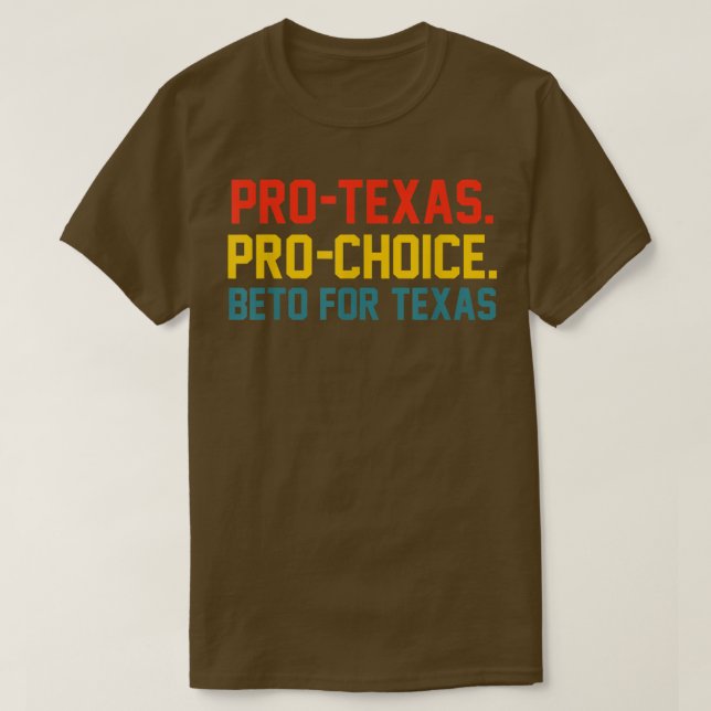 Camiseta ProTeas ProChoice Beto Apparel (Diseño del anverso)