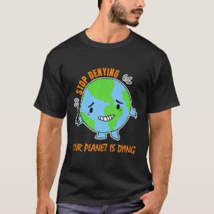 Camiseta Protección Ambiental Cambio Climático Clima Pr