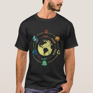 Camiseta Protección Ambiental, Conservación de la Naturalez