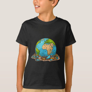 Camiseta Protección ambiental contra la basura sin protecci
