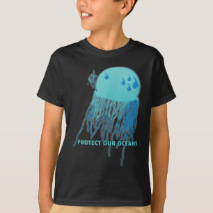Camiseta Protección Ambiental de Medusas, Protección Climát