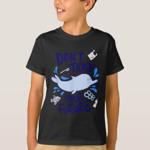 Camiseta Protección Ambiental del Mar de los Delfines Cambi