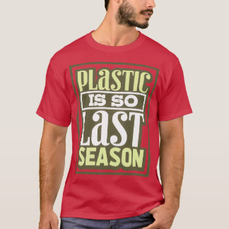 Camiseta Protección ambiental plástica