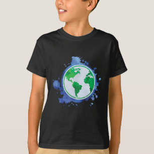 Camiseta Protección Ambiental Salvar Planeta Tierra Recicla