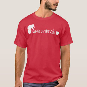 Camiseta Protección animal protección salvar animales anima