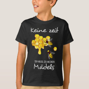 Camiseta Protección de Animales Abejas, Motivos de Miel, An