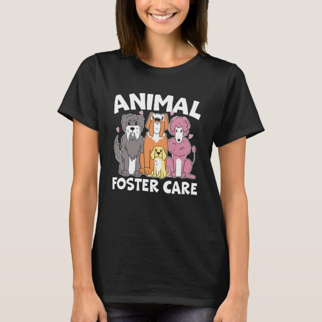Camiseta Protección de animales de compañía Rescate de anim (Anverso)