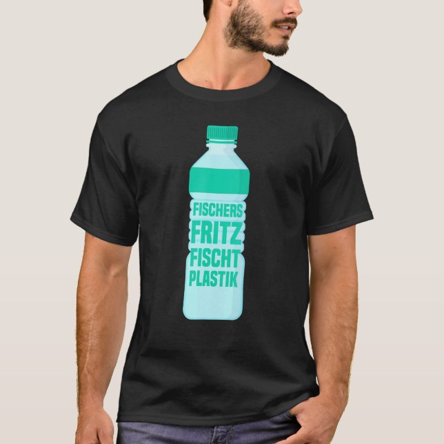 Camiseta Protección de animales de plástico para pesca de F (Anverso)