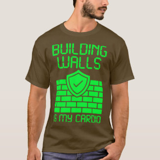 Camiseta Protección de datos de Ciberseguridad Firewall