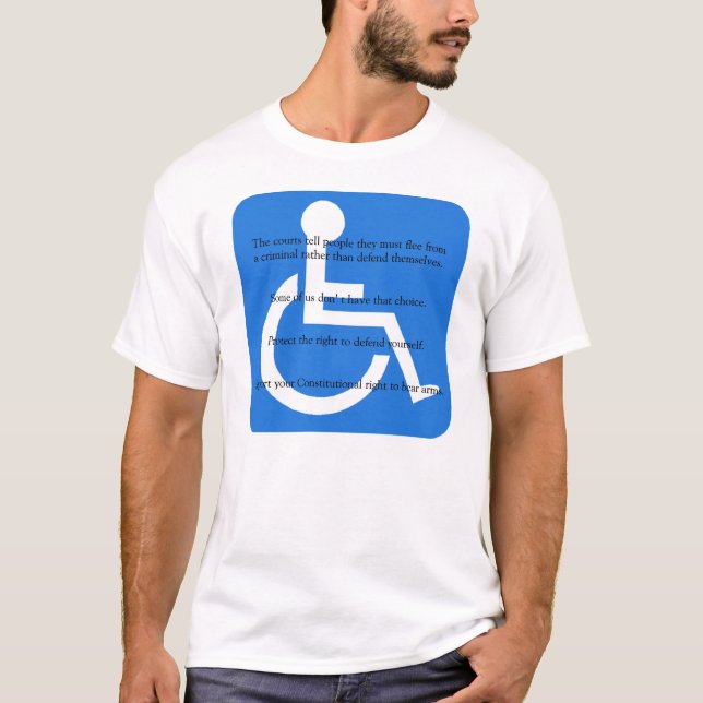 Camiseta Protección de la incapacidad (Anverso)