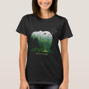 Camiseta Protección de la naturaleza de la mujer Protección