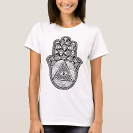 Camiseta Protección de ojos malvados Hamsa Tee