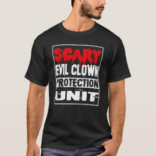 Camiseta Protección de payasos malvados y espeluznantes par