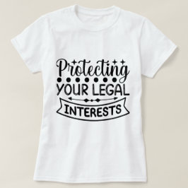 Camiseta Protección de sus derechos e intereses legales