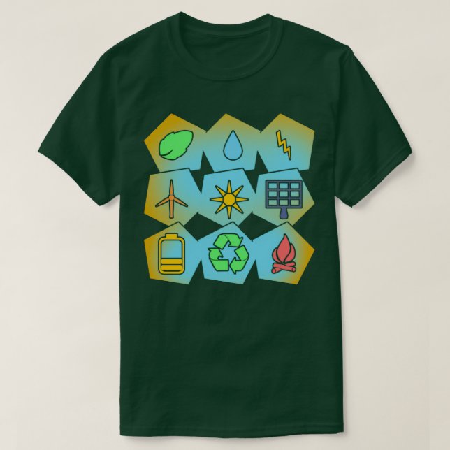 Camiseta Protección del clima Medio Ambiente Regalo Natural (Diseño del anverso)