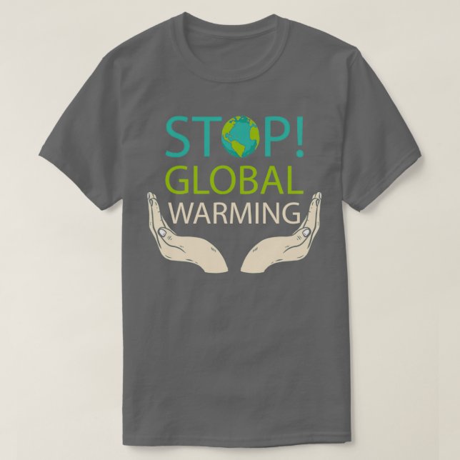 Camiseta Protección del clima Medio Ambiente Regalo Natural (Diseño del anverso)