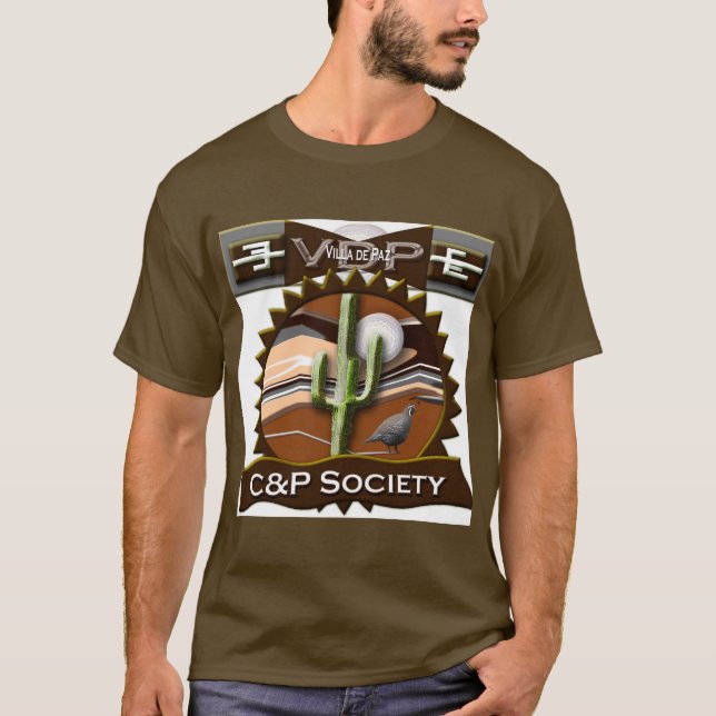 Camiseta Protección del de Paz del chalet y sociedad de la (Anverso)