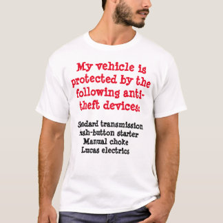Camiseta protección del hurto