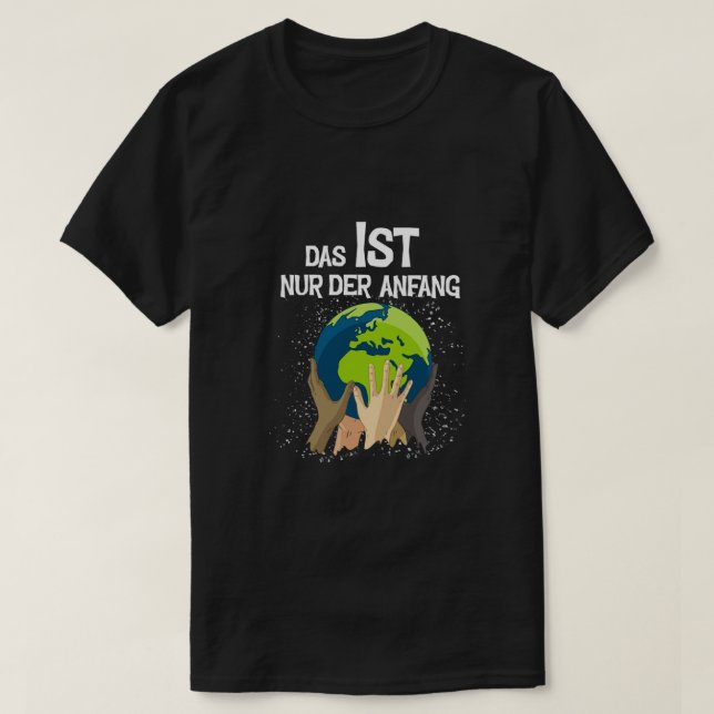 Camiseta Protección del medio ambiente climático regalo de  (Diseño del anverso)