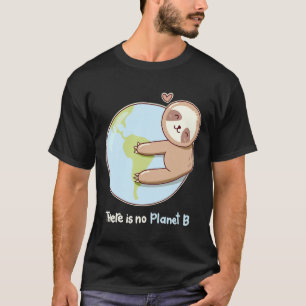 Camiseta Protección del medio ambiente de la Tierra de loza