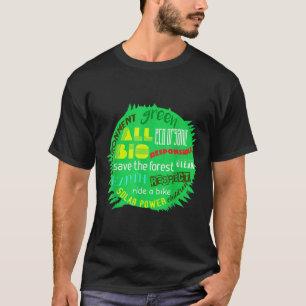 Camiseta Protección del medio ambiente en torno al bosque m