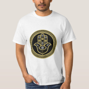 Camiseta Protección del Ojo Malo de la Mano Hamsa