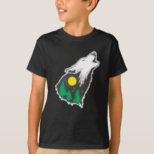 Camiseta Protección medioambiental del bosque Wolf Moon