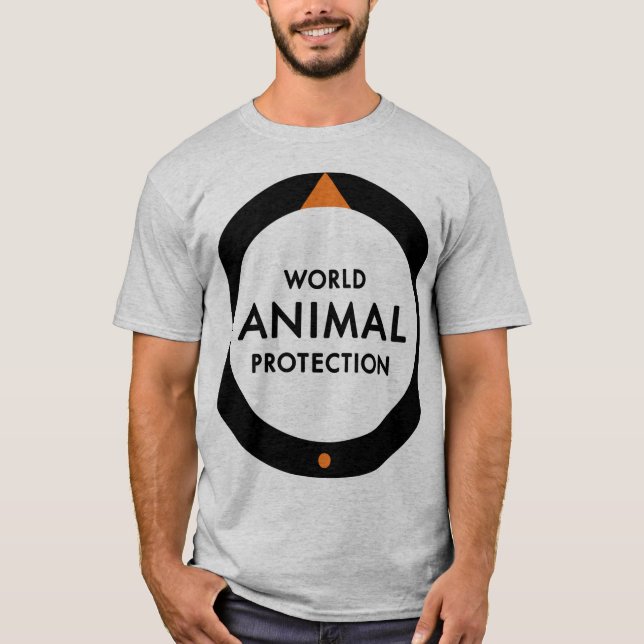 Camiseta Protección mundial de los animales (Anverso)