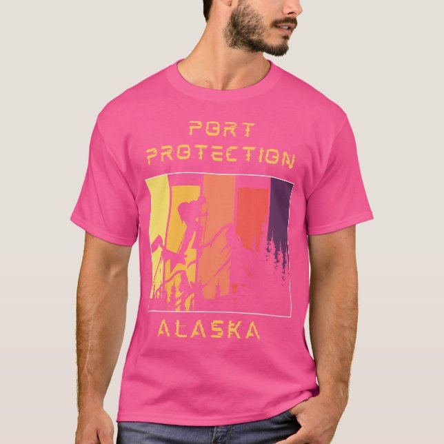 Camiseta Protección Portuaria Ak Peligra El Senderismo De M (Anverso)